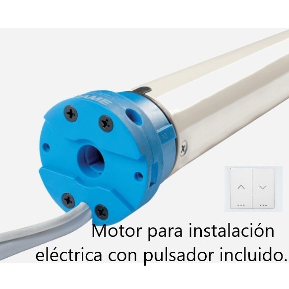 Motor para Instalación + pulsador